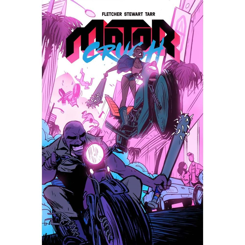 MOTOR CRUSH # 10 COVER A TARR