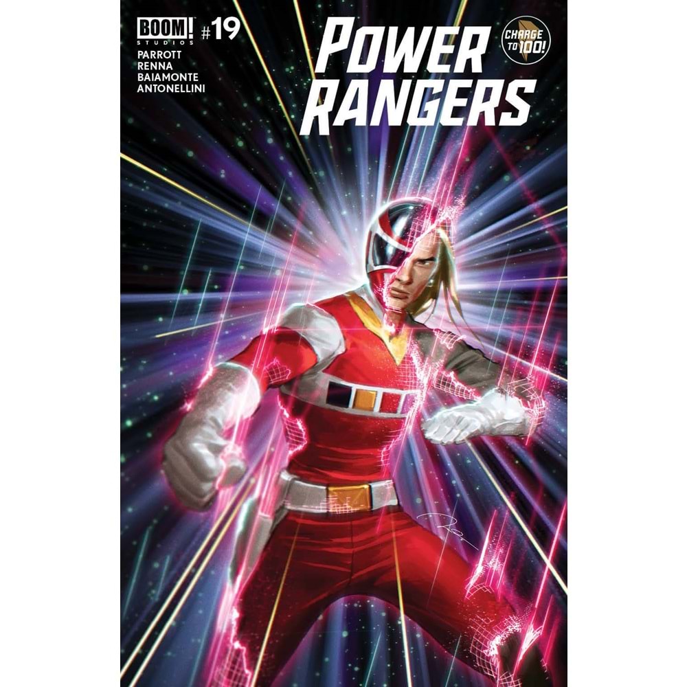 POWER RANGERS # 19 COVER A PAREL