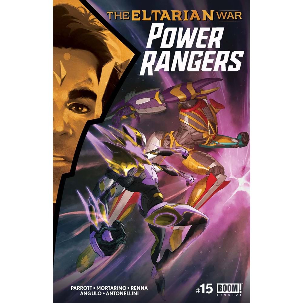 POWER RANGERS # 15 COVER A PAREL