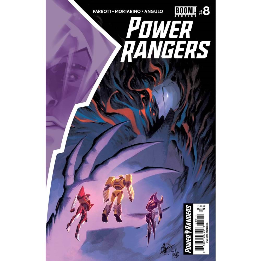 POWER RANGERS # 8 COVER A SCALERA