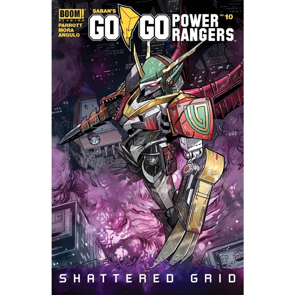 GO GO POWER RANGERS # 10 COVER A MORA