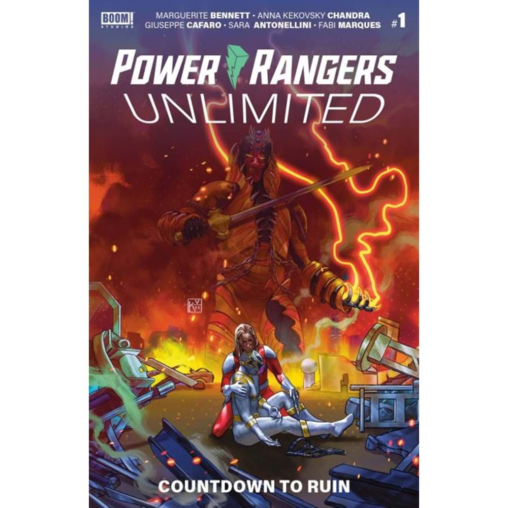 POWER RANGERS UNLIMITED COUNTDOWN TO RUN # 1 COVER A VALERIO (ONE-SHOT)