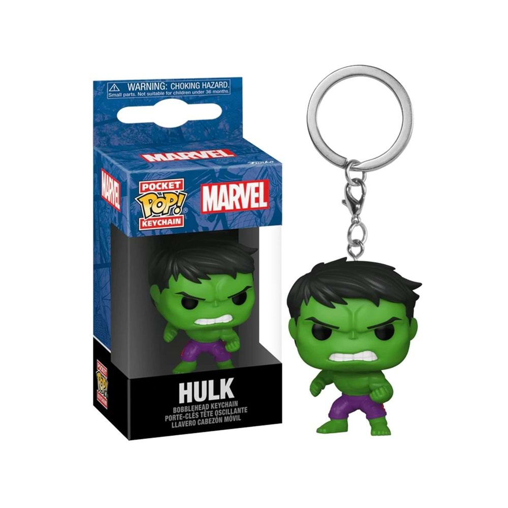 FUNKO POP MARVEL HULK KEYCHAIN