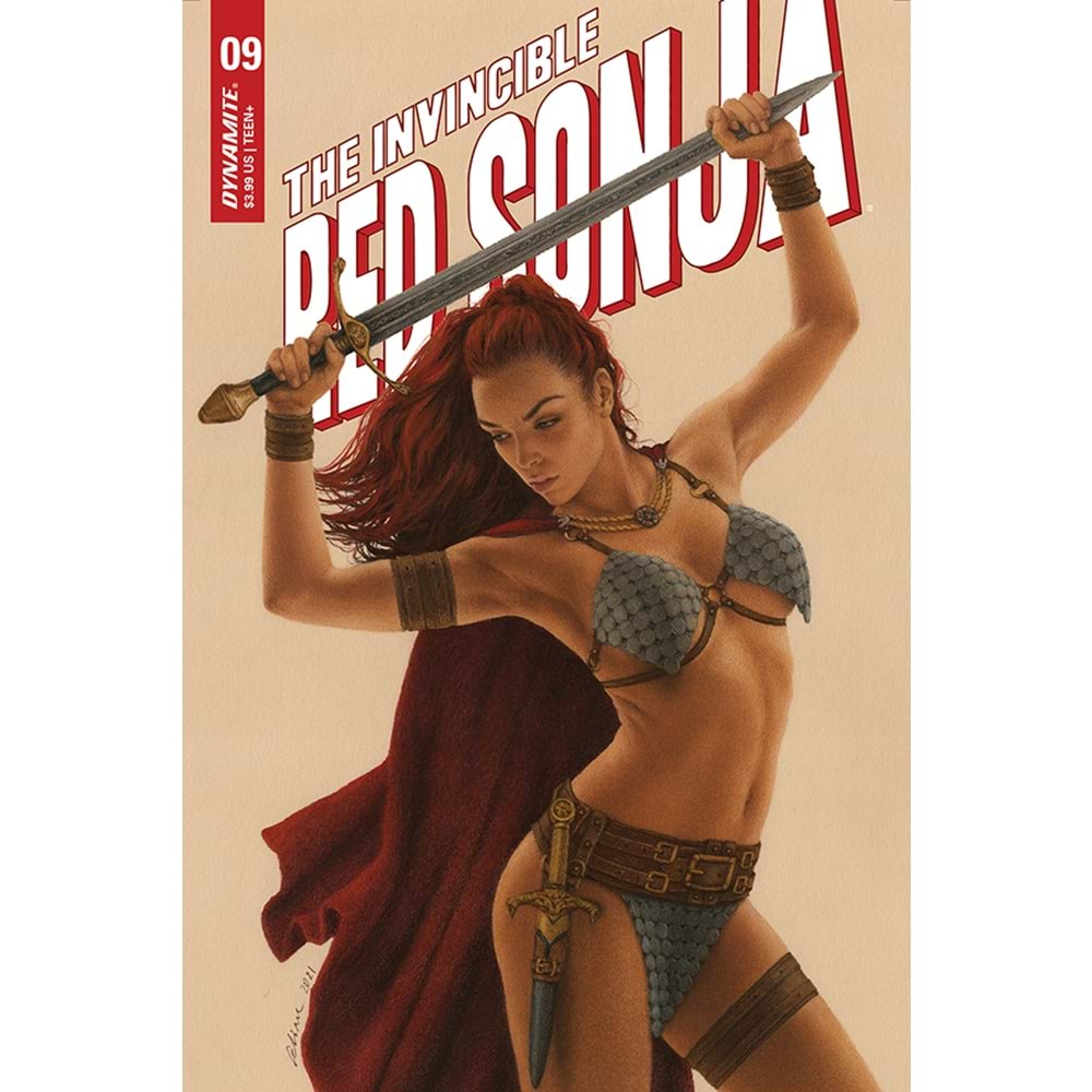 INVINCIBLE RED SONJA # 9 COVER C CELINA