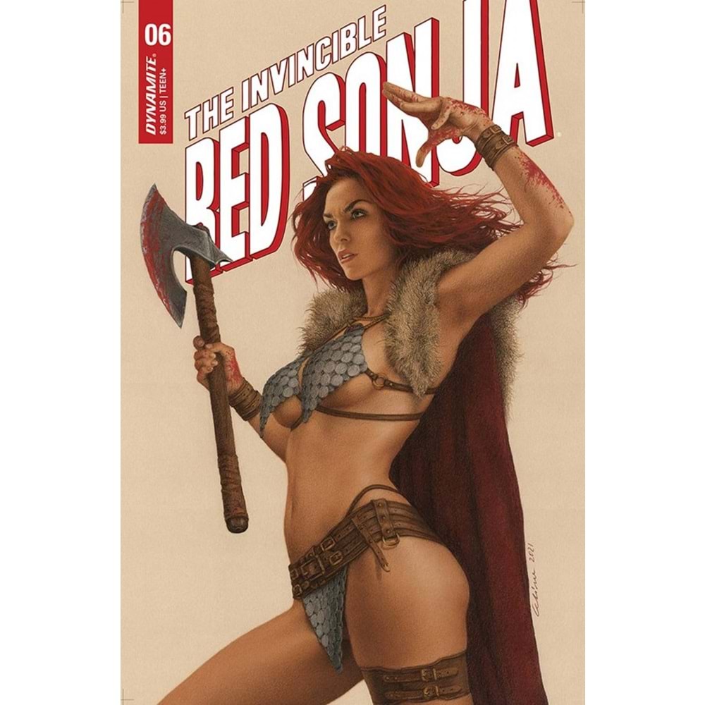 INVINCIBLE RED SONJA # 6 COVER C CELINA