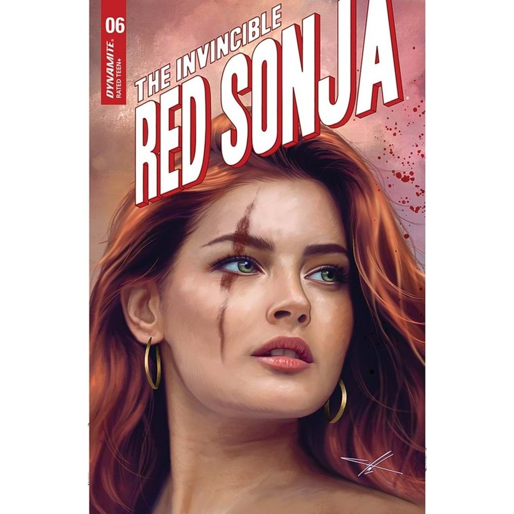 INVINCIBLE RED SONJA # 6 COVER F 1:10 COHEN TRADE DRESS