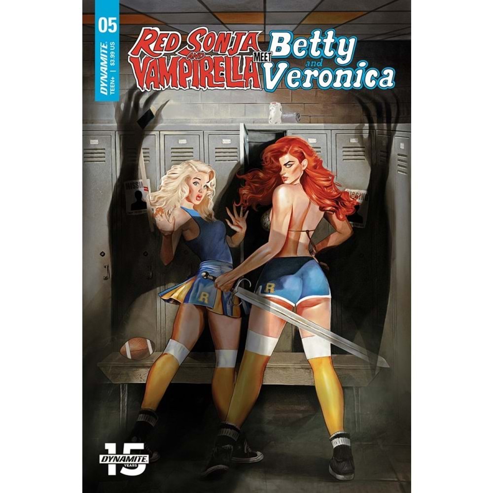 RED SONJA AND VAMPIRELLA MEET BETTY AND VERONICA # 5 COVER A DALTON