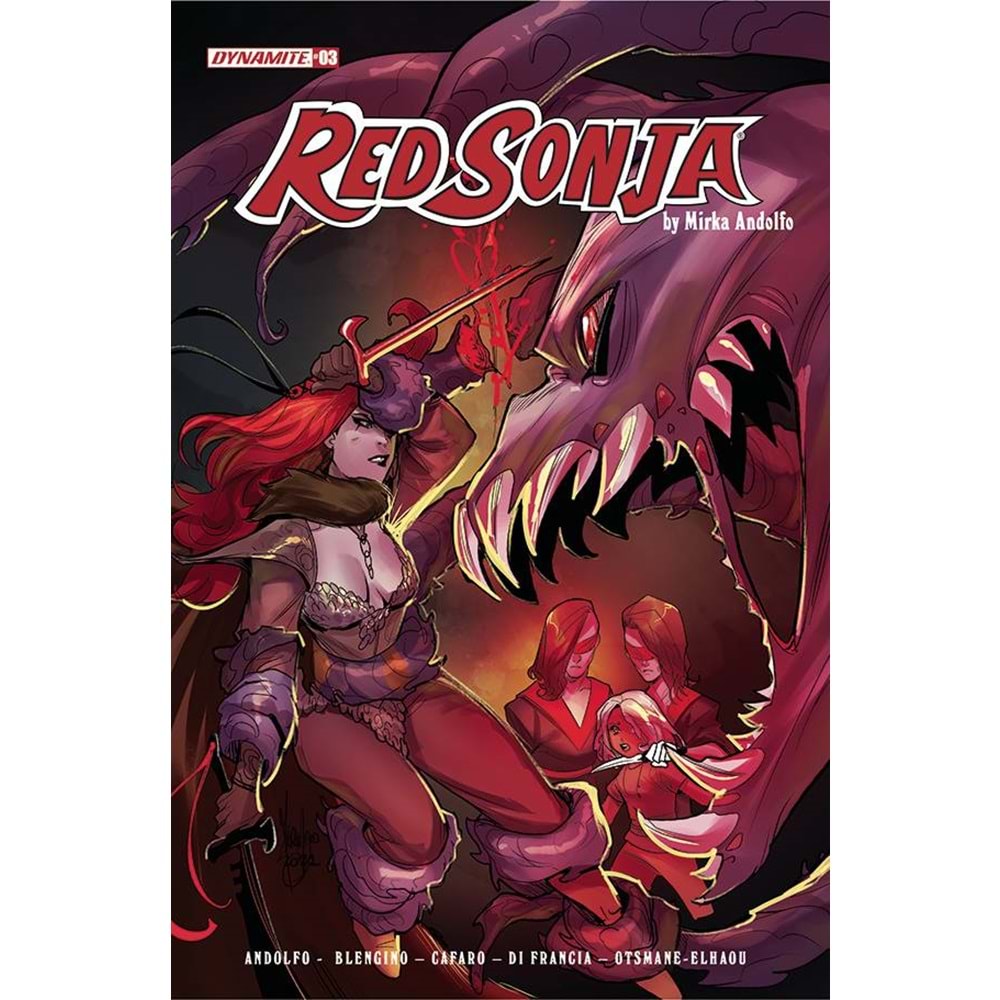 RED SONJA (2021) # 3 COVER A ANDOLFO