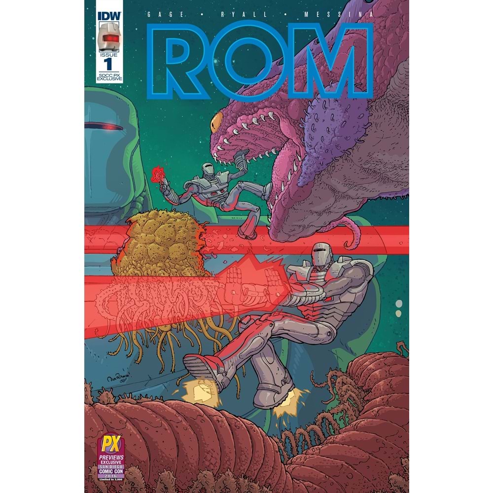 ROM (2016) # 1 SAN DIEGO COMIC CON DIAMOND EXCLUSIVE COVER A