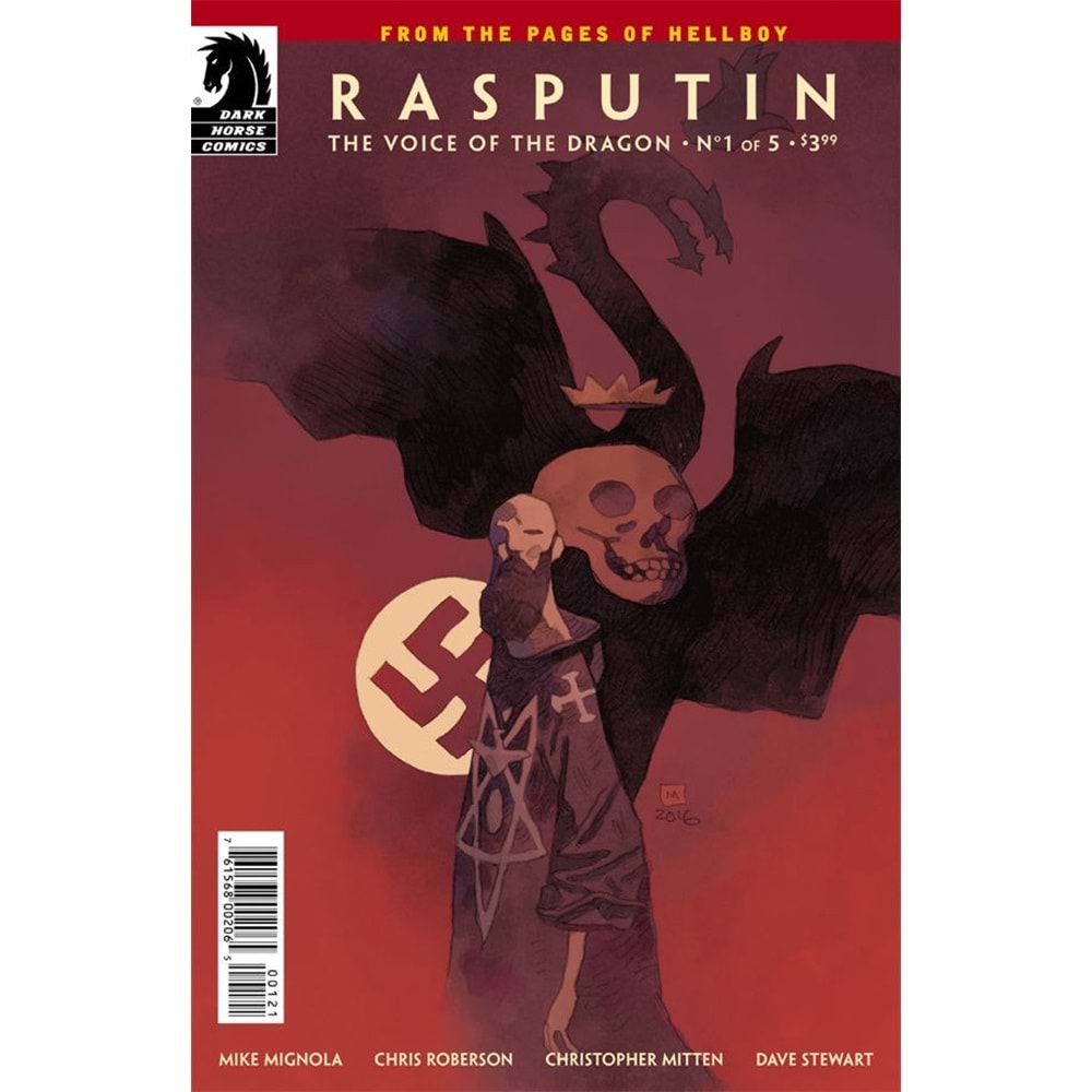 RASPUTIN THE VOICE OF THE DRAGON # 1 (OF 5) MIGNOLA VARIANT