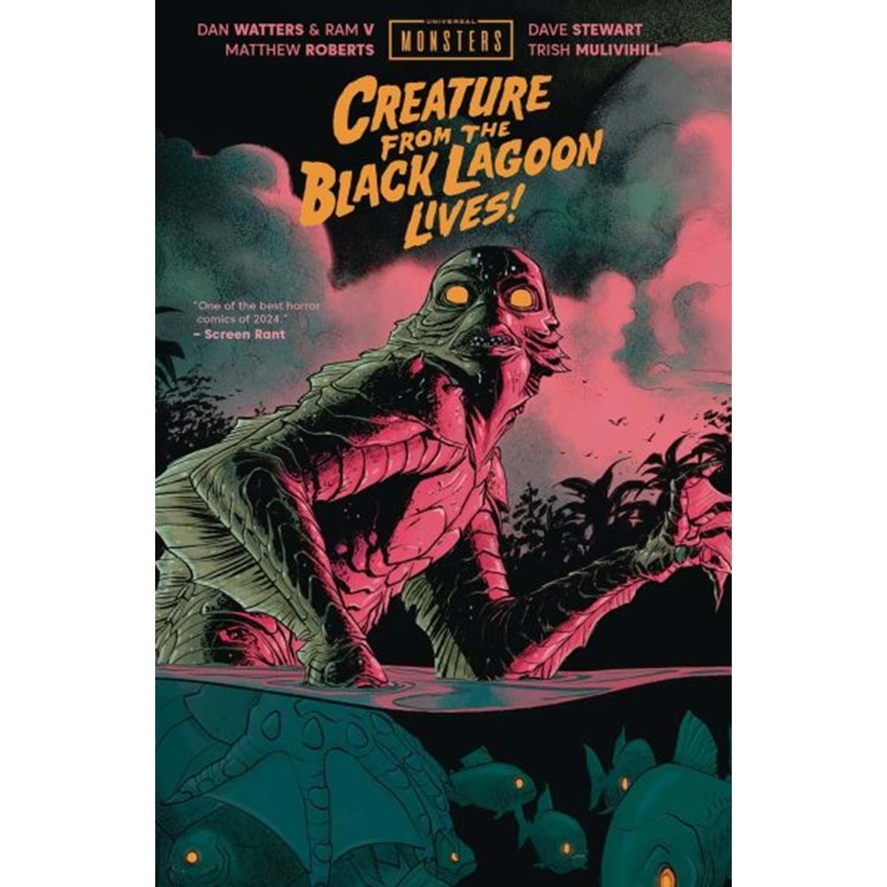 UNIVERSAL MONSTERS CREATURE FROM THE BLACK LAGOON LIVES HC