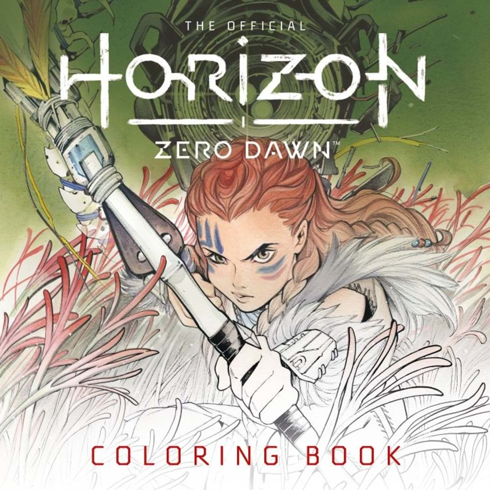 OFFICIAL HORIZON ZERO DAWN COLORING BOOK TPB