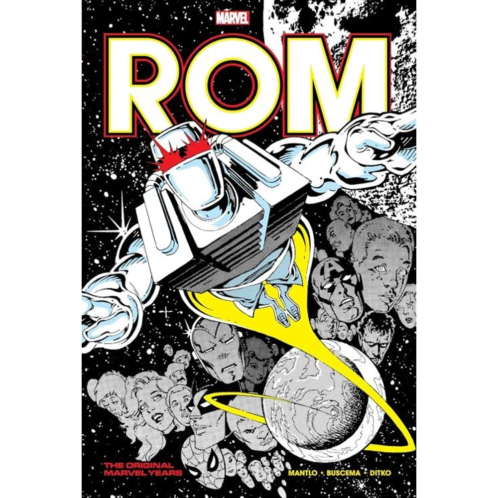 ROM THE ORIGINAL MARVEL YEARS OMNIBUS VOL 3 HC RUSSELL COVER