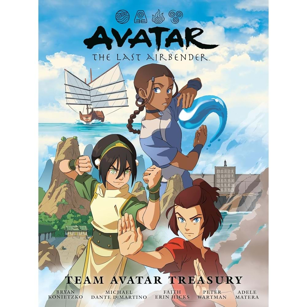 AVATAR THE LAST AIRBENDER TEAM AVATAR TREASURY LIBRARY EDITION HC