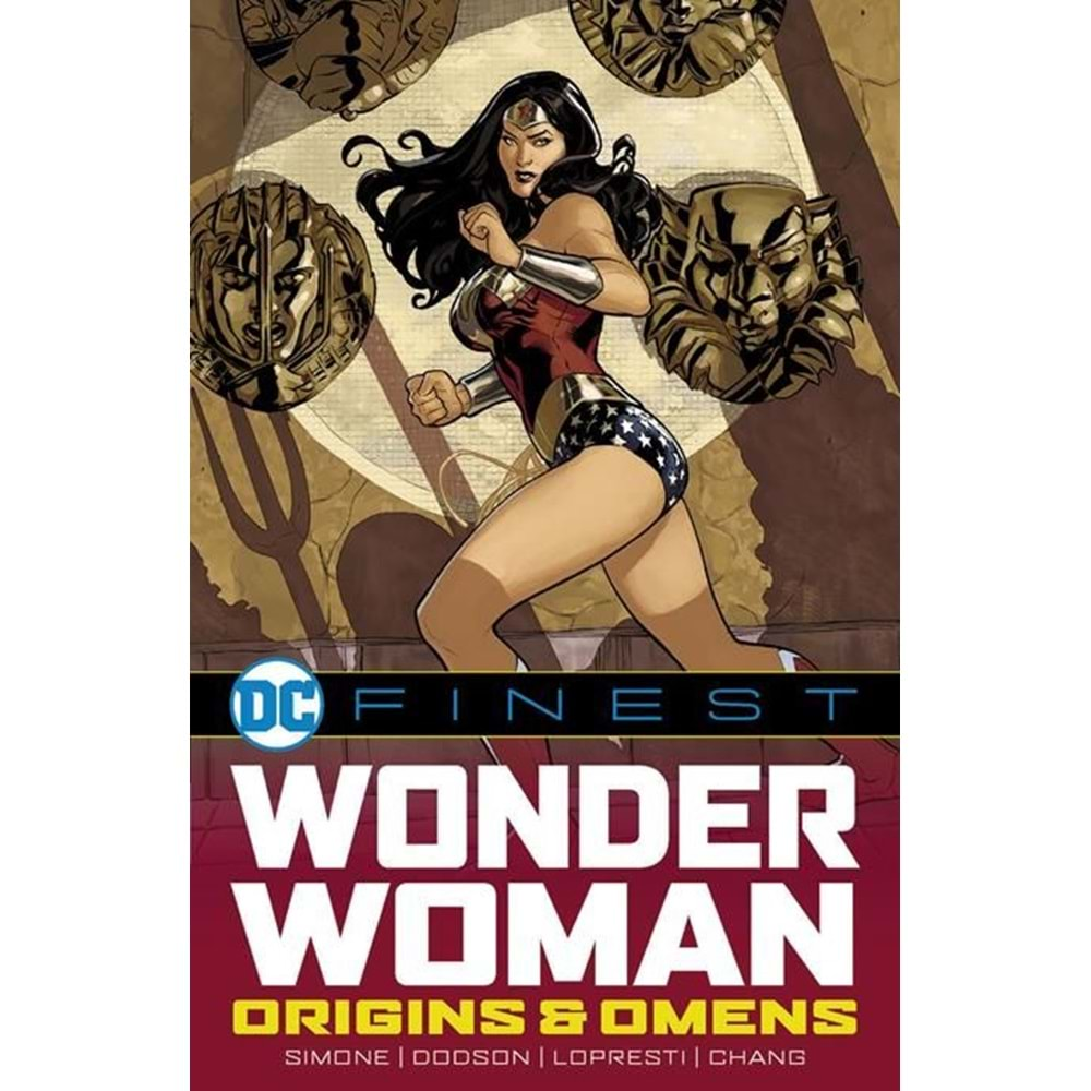 DC FINEST WONDER WOMAN ORIGINS & OMENS TPB