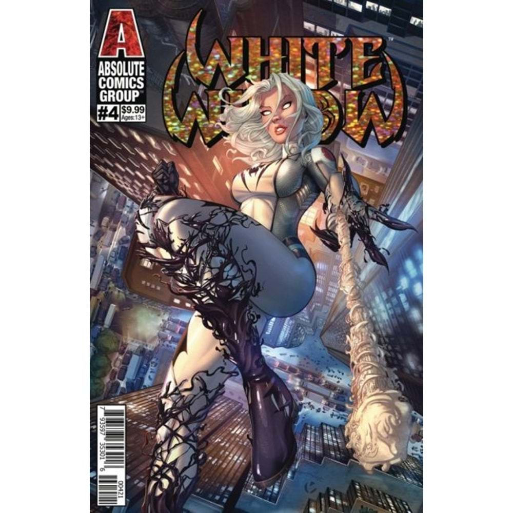 WHITE WIDOW # 4 COVER B EHNOT GOLD FOIL LOGO
