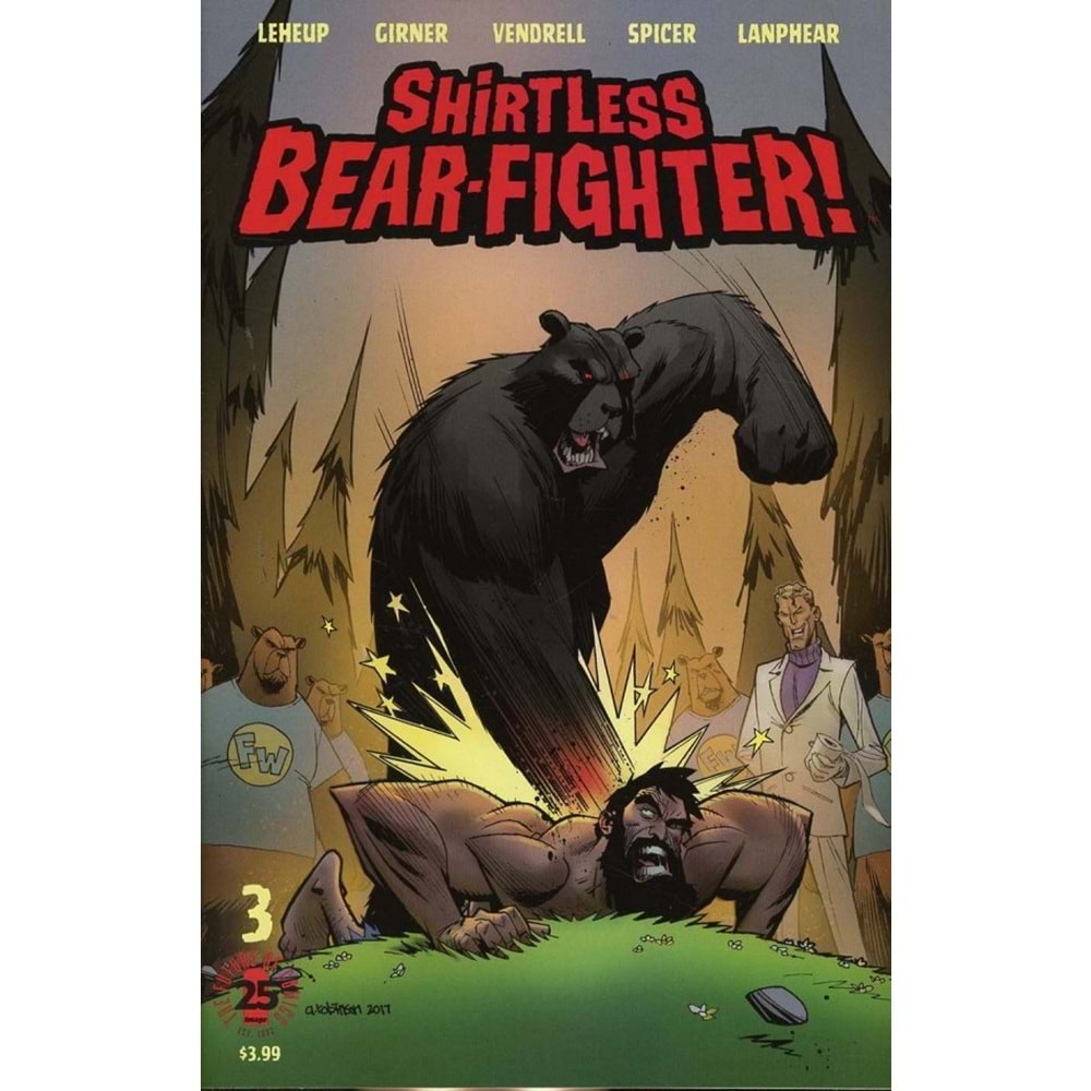 SHIRTLESS BEAR-FIGHTER # 3 (OF 5) COVER A ROBINSON