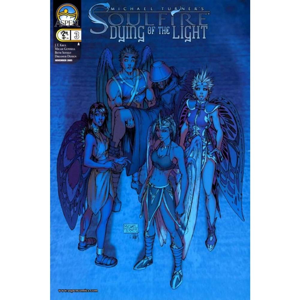 SOULFIRE DYING OF THE LIGHT # 3 COVER A TURNER F