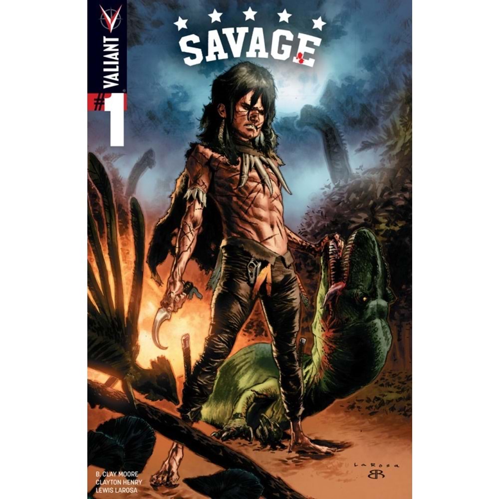 SAVAGE # 1 (OF 4) COVER A LAROSA