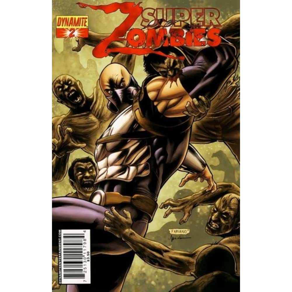 SUPER ZOMBIES # 2 COVER B NEVES