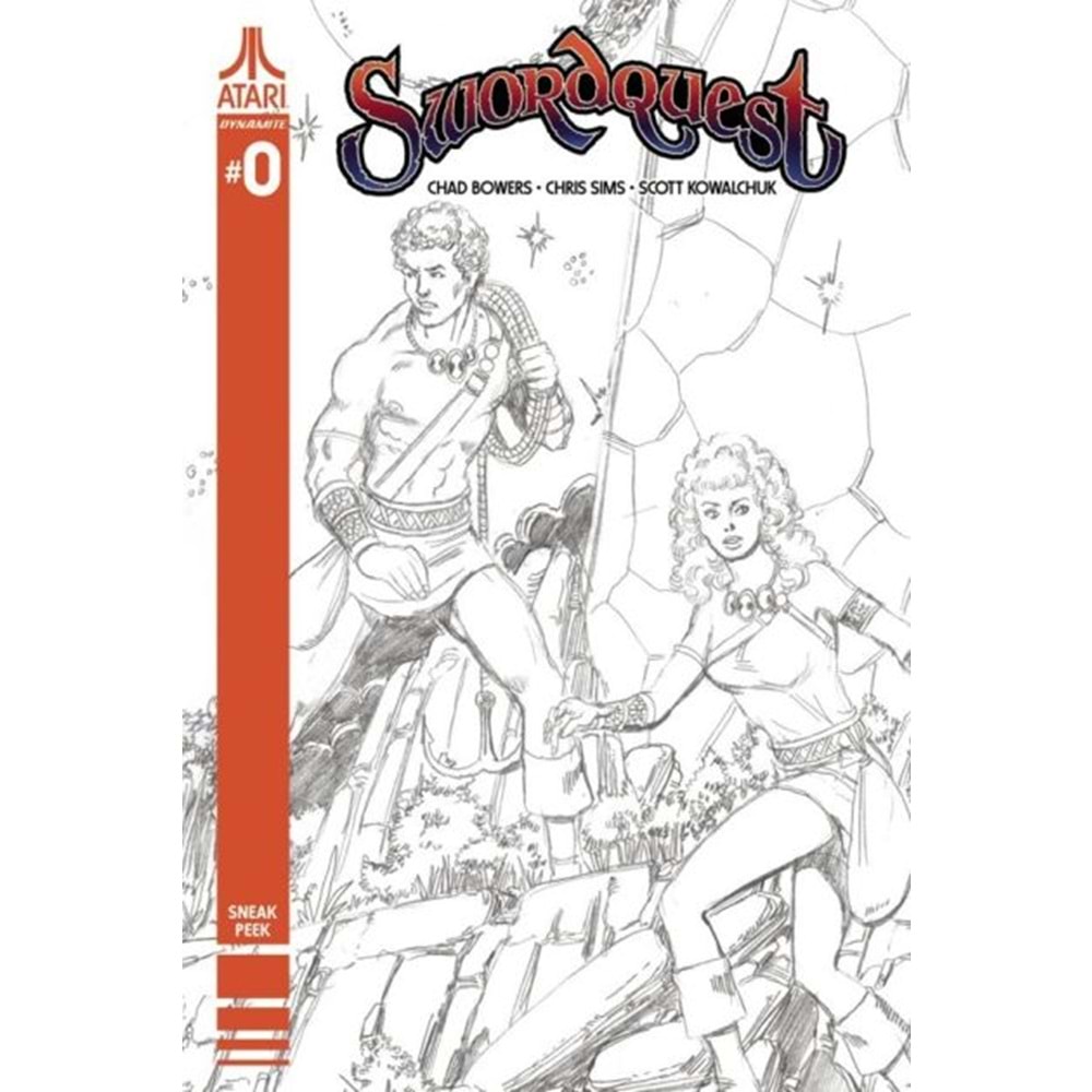 SWORDQUEST # 0 SNEAK PEEK 1:100 PEREZ VARIANT