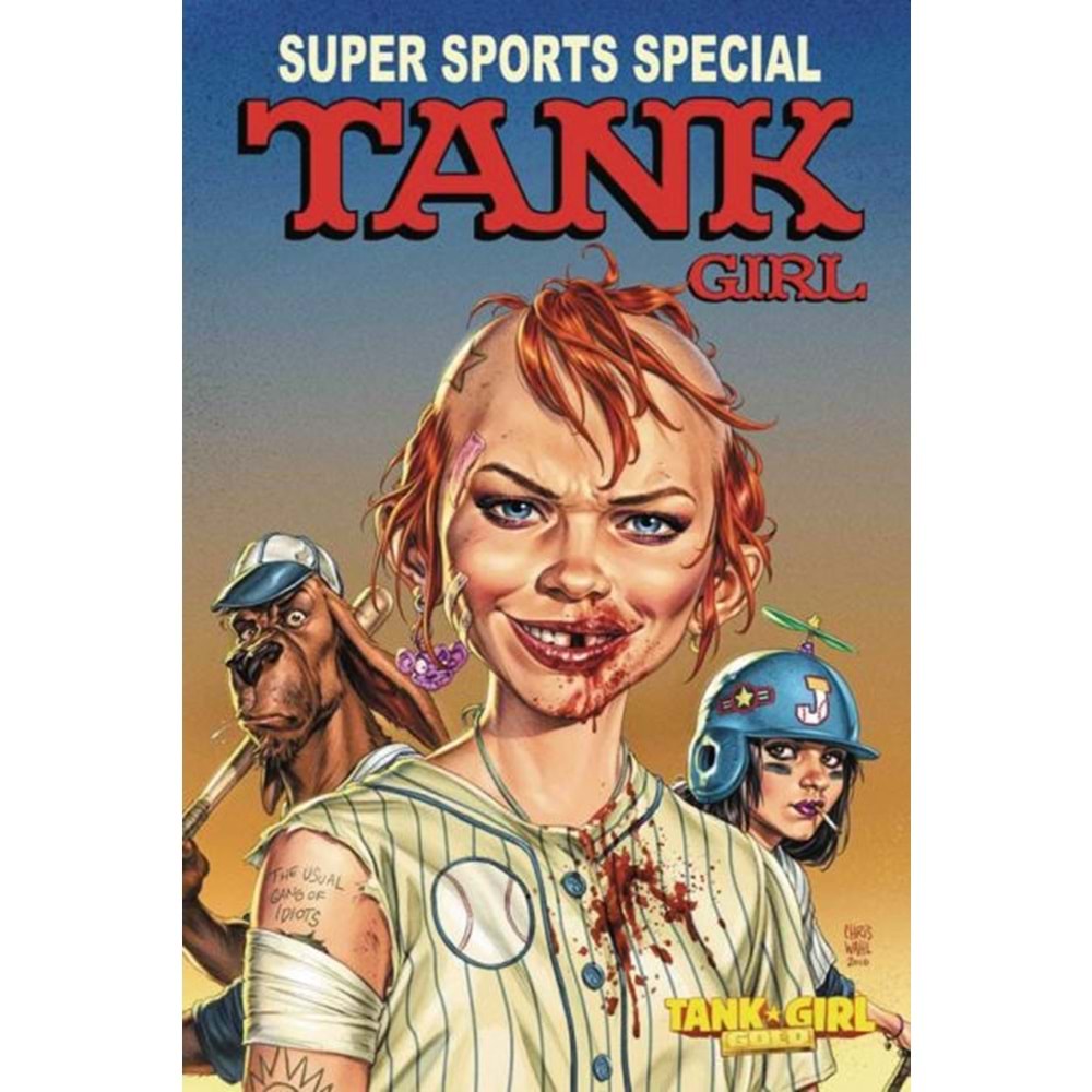 TANK GIRL GOLD # 2 COVER A CHRIS WAHL