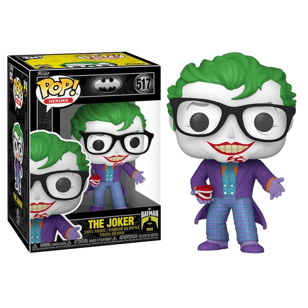 FUNKO POP MOVIES DC BATMAN 85TH ANNIVERSARY JOKER WITH TEETH