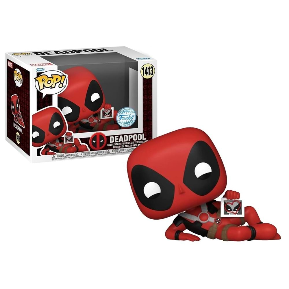 FUNKO POP MARVEL DEADPOOL PARODY DEADPOOL HEARTS WOLVIE SPECIAL EDITION 1413