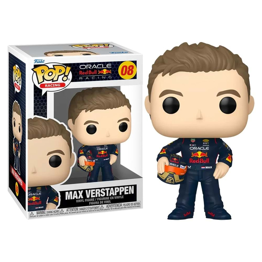 FUNKO POP RACING ORACLE RED BULL RACING MAX VERSTAPPEN