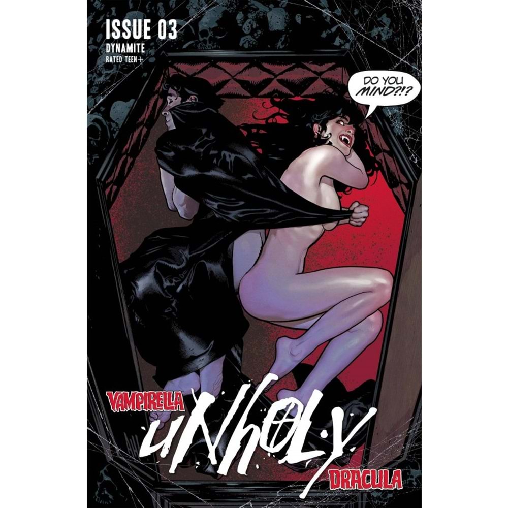 VAMPIRELLA DRACULA UNHOLY # 3 COVER D HUGHES