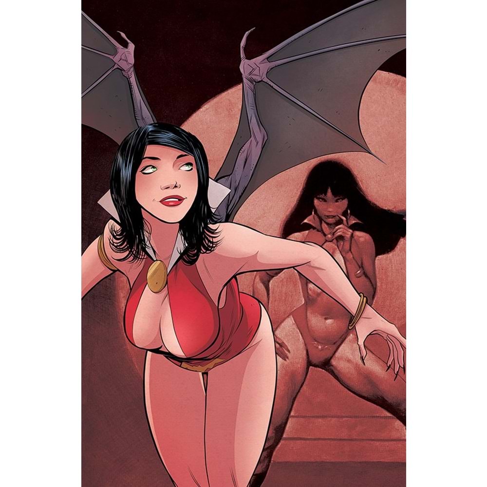 VAMPIRELLA RED SONJA # 1 1:30 MOSS VIRGIN