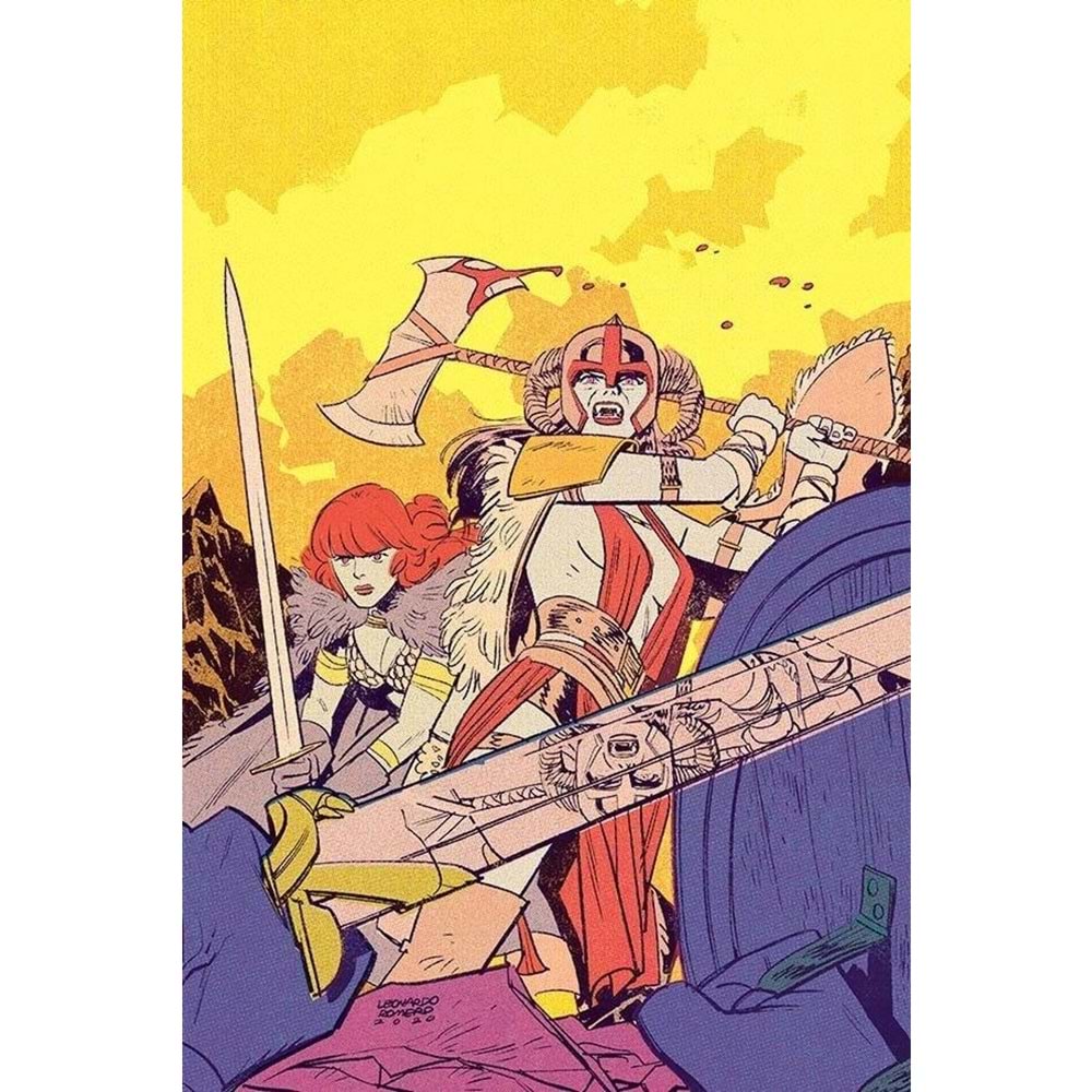 VAMPIRELLA RED SONJA # 10 1:20 ROMERO VIRGIN