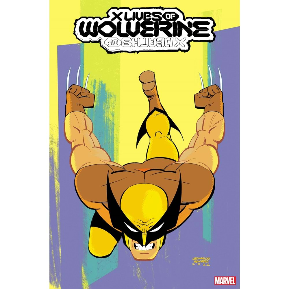 X LIVES OF WOLVERINE # 3 ROMERO 1:25 ANIMATION STYLE VARIANT