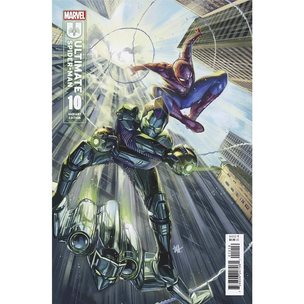 ULTIMATE SPIDER-MAN (2024) # 10 1:25 BEN HARVEY VARIANT