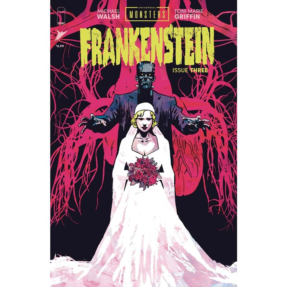 UNIVERSAL MONSTERS FRANKENSTEIN # 3 (OF 4) COVER A WALSH