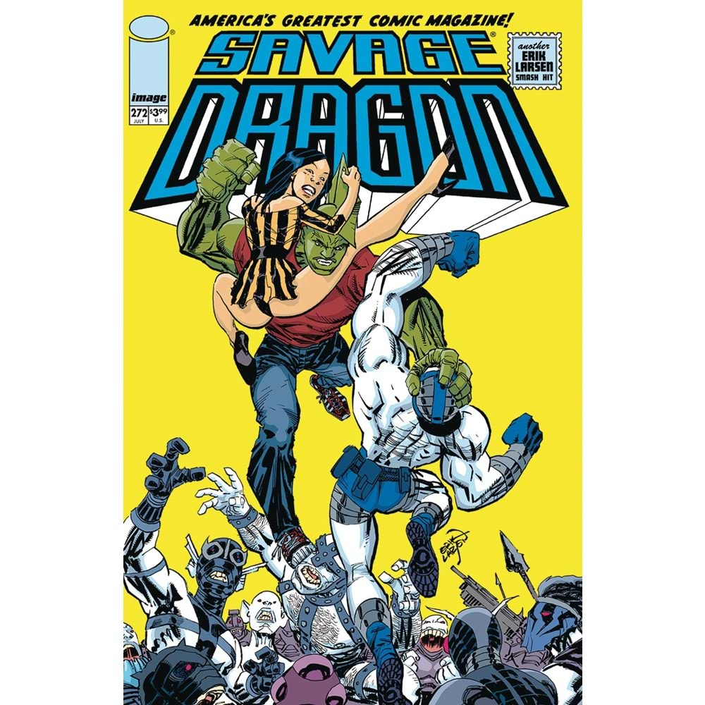 SAVAGE DRAGON # 272 COVER A LARSEN