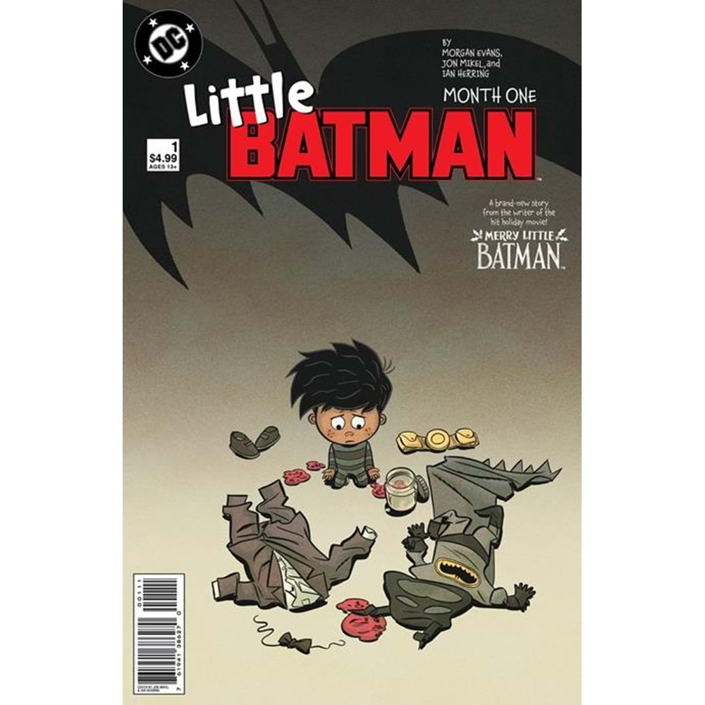 LITTLE BATMAN MONTH ONE # 1 (OF 4) COVER A JON MIKEL