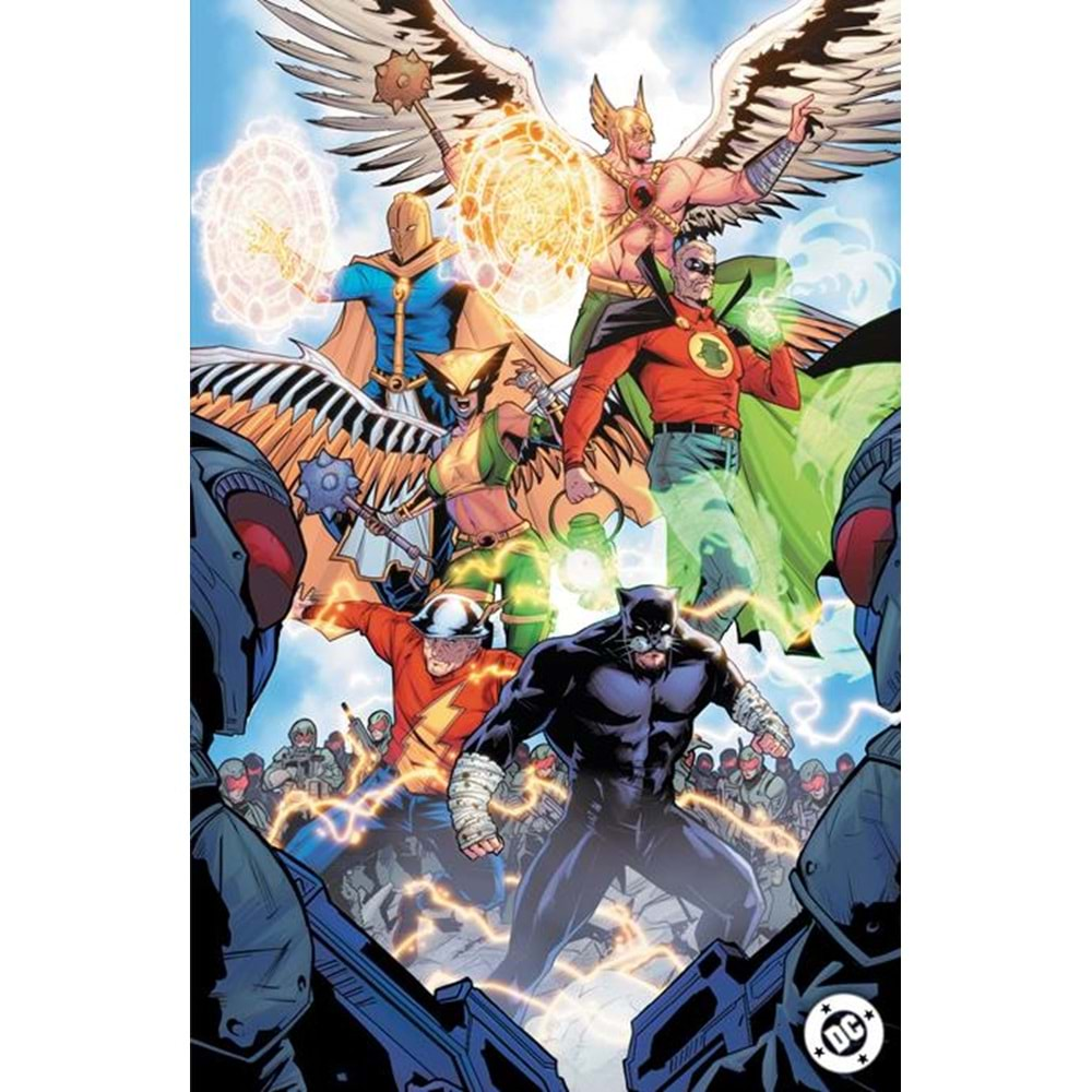 JSA (2024) # 1 COVER F TRAVIS MERCER FOIL VARIANT