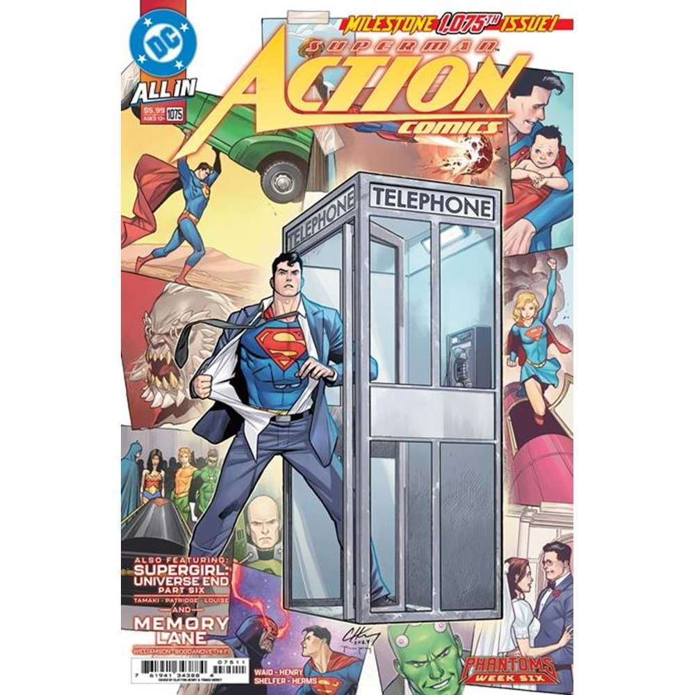 ACTION COMICS # 1075 COVER A CLAYTON HENRY