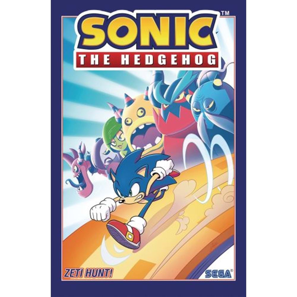 SONIC THE HEDGEHOG VOL 11 ZETI HUNT TPB