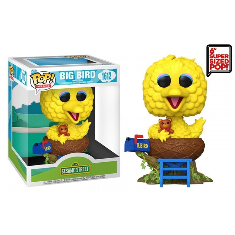 FUNKO POP DELUXE SESAME STREET BIG BIRD IN NEST