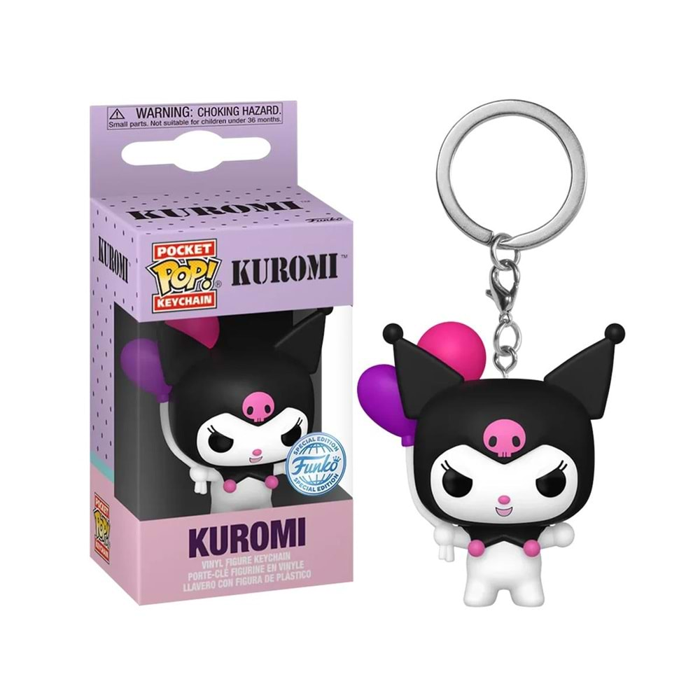 FUNKO POP SANRIO KUROMI KUROMI BALLOON KEYCHAIN