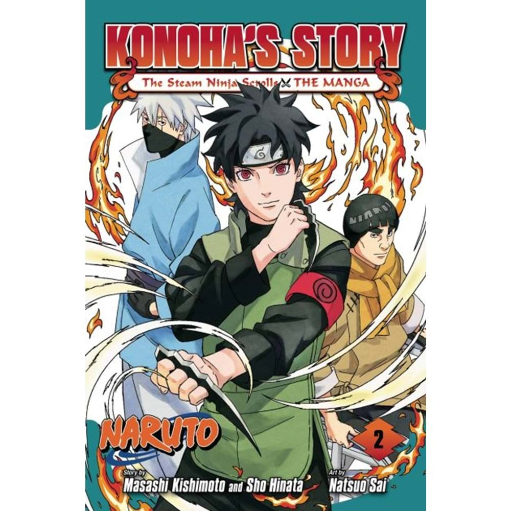 NARUTO KONOHAS STORY THE STEAM NINJA SCROLLS THE MANGA VOL 2 TPB