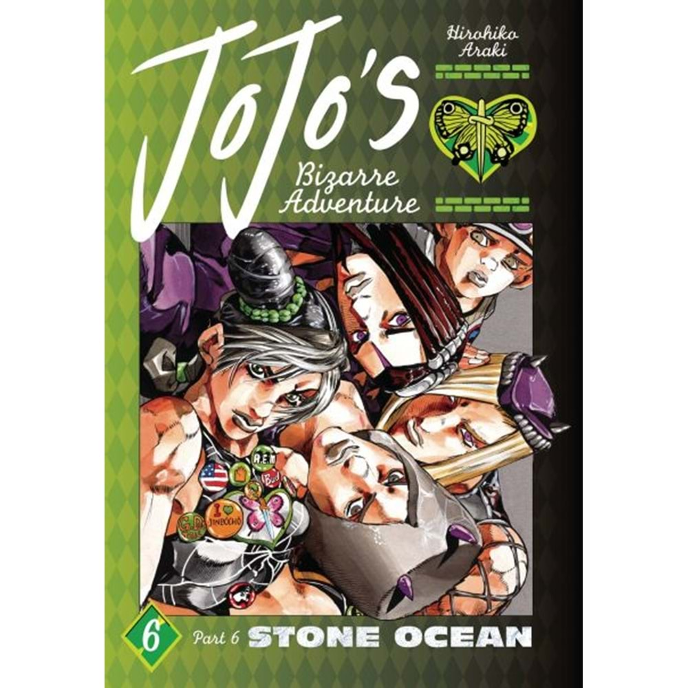 JOJOS BIZARRE ADVENTURES PART 6 STONE OCEAN VOL 6 HC