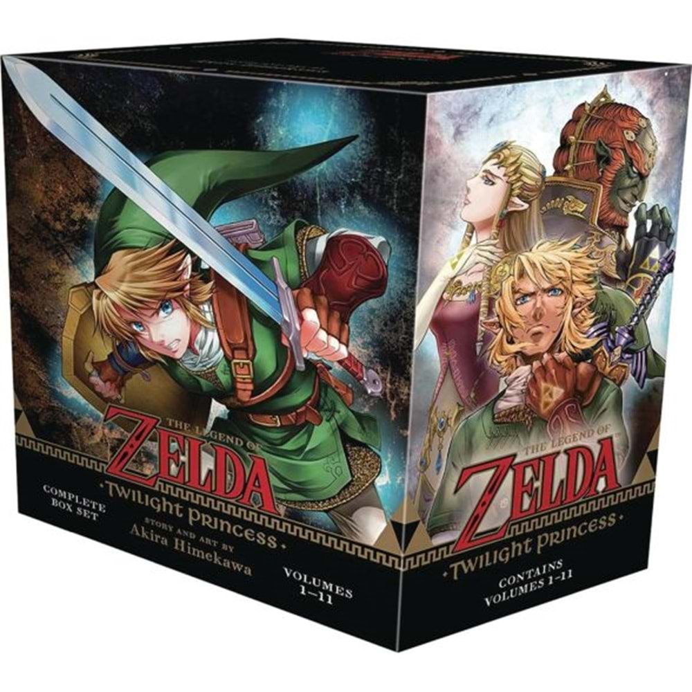 LEGEND OF ZELDA TWILIGHT PRINCESS COMPLETE BOX SET