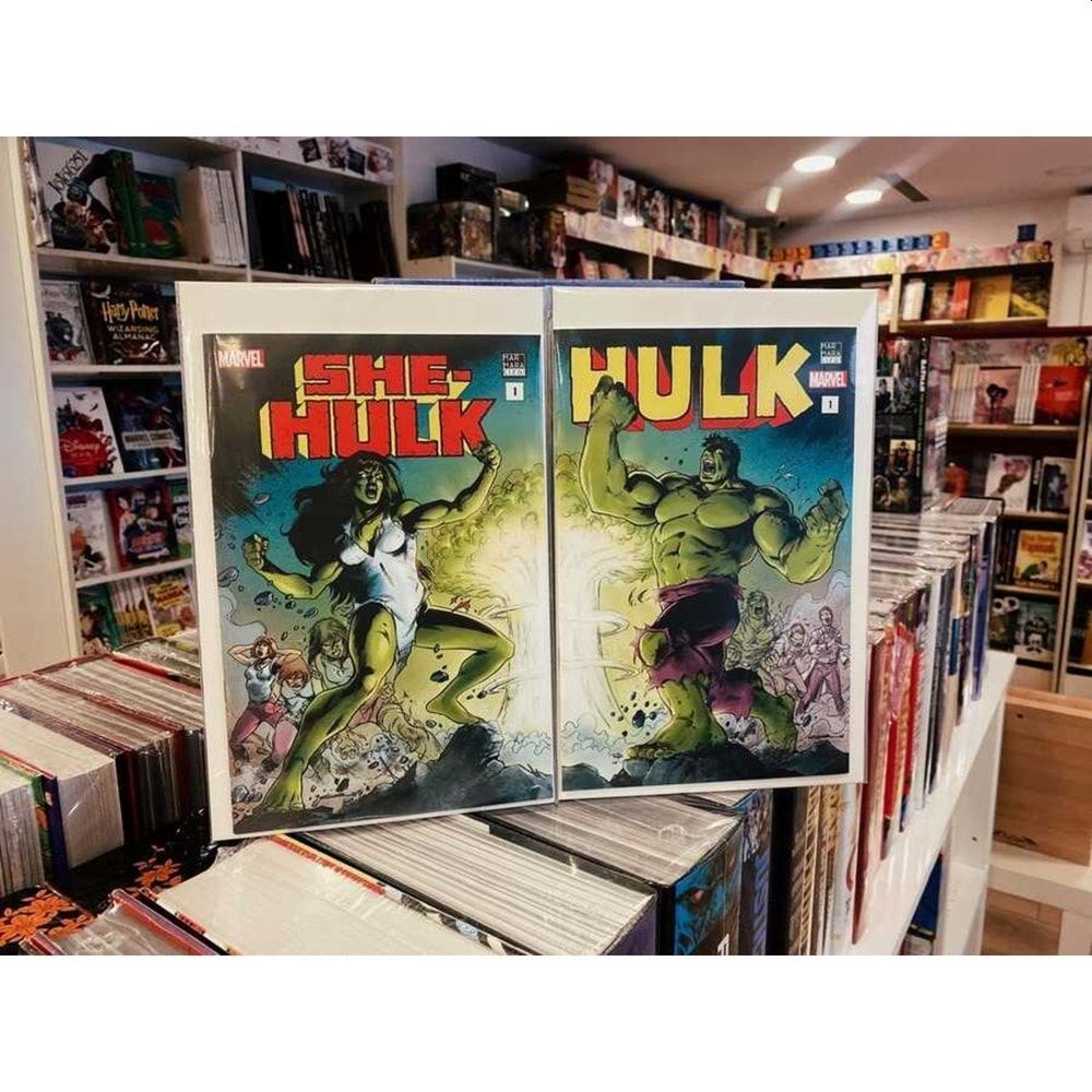 SHE-HULK SAYI 1 & HULK SAYI 1 YILDIRAY ÇINAR PARALEL EVREN EXCLUSIVE YILDIRAY ÇINAR İMZALI