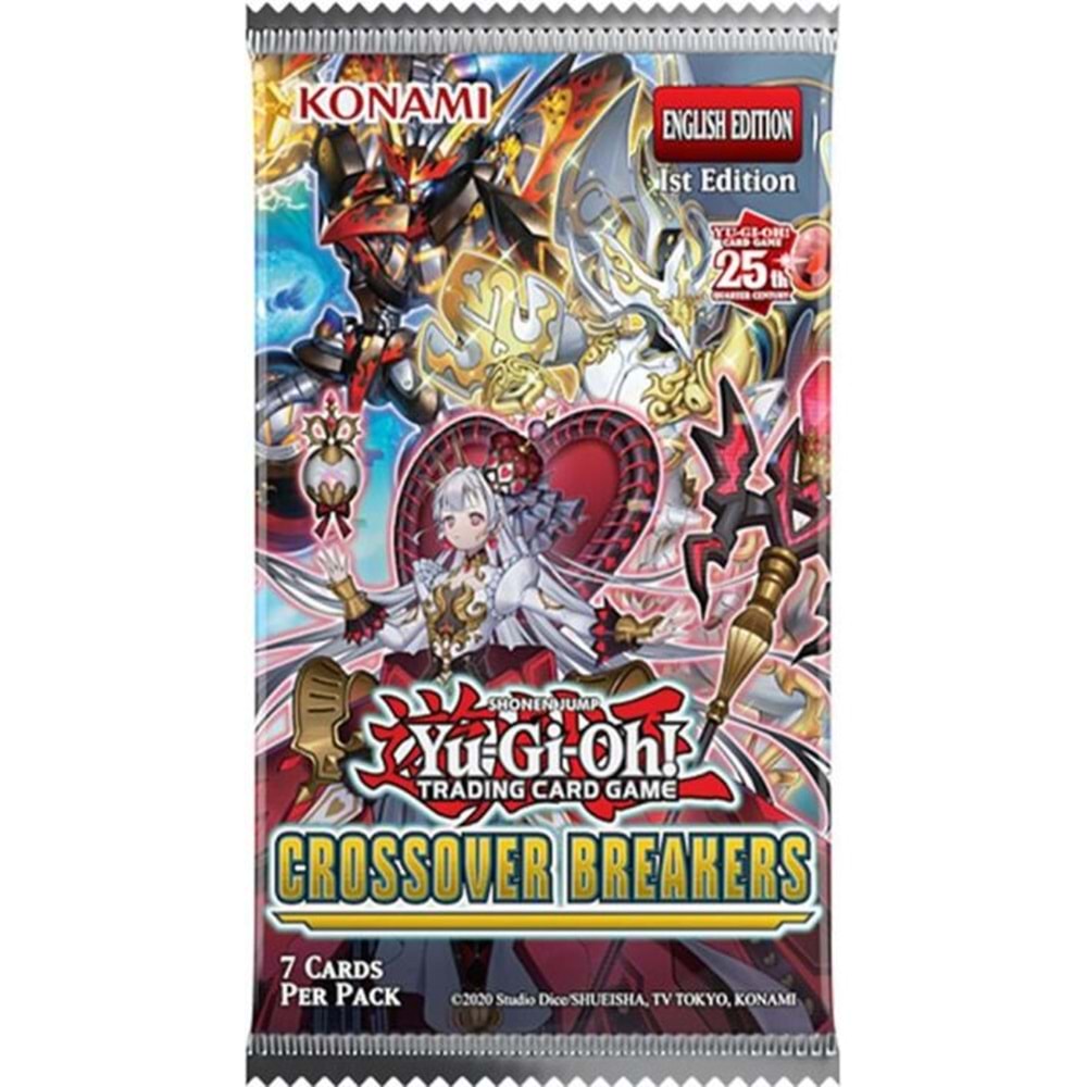 YUGIOH CROSSOVER BREAKERS BOOSTER PACK