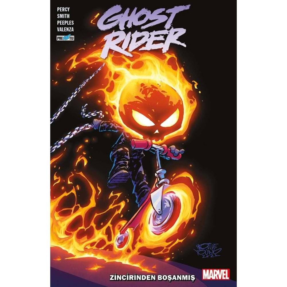 GHOST RIDER CİLT 1 ZİNCİRİNDEN BOŞANMIŞ SKOTTIE YOUNG VARYANT