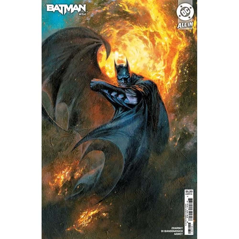 BATMAN (2016) # 154 COVER C GABRIELE DELLOTTO CARD STOCK VARIANT