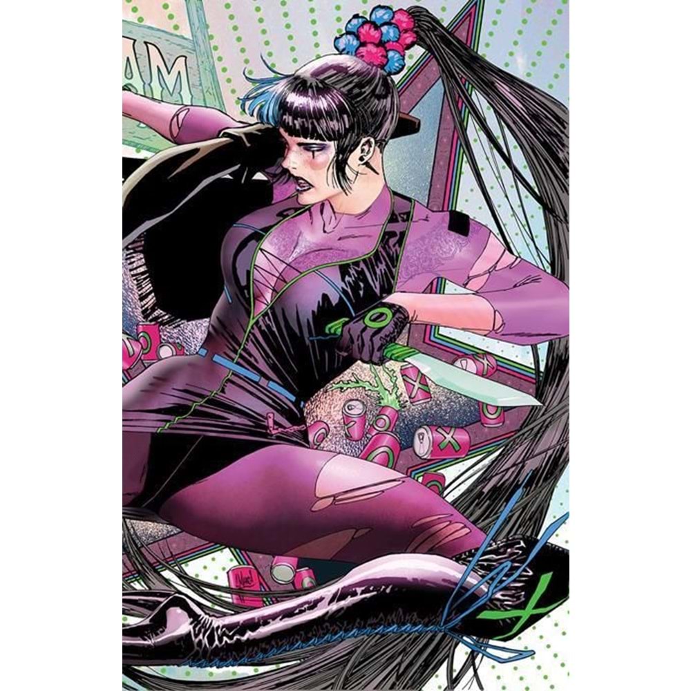 GOTHAM CITY SIRENS (2024) # 4 (OF 4) COVER E GUILLEM MARCH CONNECTING PRISMATIC GLOSS VARIANT